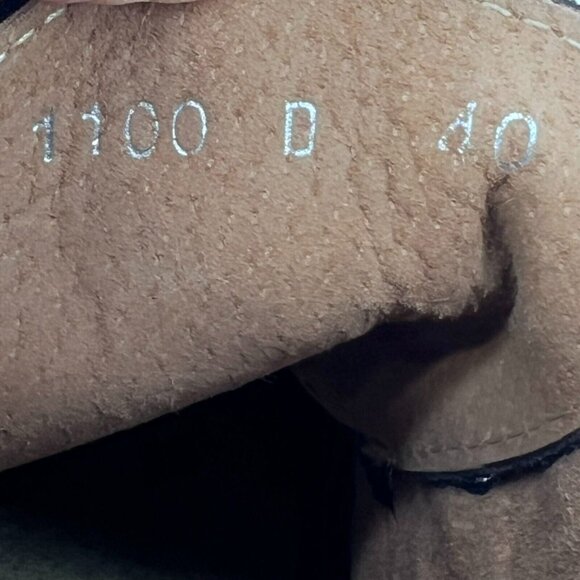 CI Factory Mens 1100 Brown Faux Suede Rubber Lace Up Size 40 Desert Boot - Picture 9 of 10